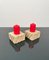 Candleholders in Travertine from Fratelli Mannelli, Italy, 1970s, Set of 2 4