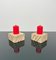 Candleholders in Travertine from Fratelli Mannelli, Italy, 1970s, Set of 2 3