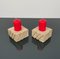 Candleholders in Travertine from Fratelli Mannelli, Italy, 1970s, Set of 2, Image 2
