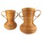 Rattan Amphorae or Vases from Vivai Del Sud, Italy, 1960s, Set of 2 1