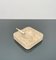 Square Ashtray in Travertine Attributed to Fratelli Mannelli, Italy, 1970s 5