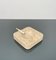 Square Ashtray in Travertine Attributed to Fratelli Mannelli, Italy, 1970s, Image 5
