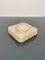 Square Ashtray in Travertine Attributed to Fratelli Mannelli, Italy, 1970s 2