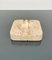 Square Ashtray in Travertine Attributed to Fratelli Mannelli, Italy, 1970s 7