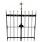 Wrought Iron Entrance Gate, 1890s, Set of 2, Image 1