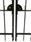 Wrought Iron Entrance Gate, 1890s, Set of 2, Image 3