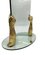 Glass with Bronze Standing Coat Rack, Image 2