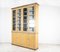 Large 19th Century French Glazed Bookcase in Painted Pine, Image 3