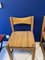 Wooden Dining Chairs in the Style of Chapo, Set of 4 3