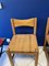 Wooden Dining Chairs in the Style of Chapo, Set of 4, Image 3