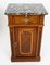 Antique French Bedside Cabinets with Marble Tops, 1800s, Set of 2 3