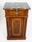 Antique French Bedside Cabinets with Marble Tops, 1800s, Set of 2, Image 3