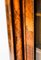 Antike viktorianische geschwungene Anrichte aus Nusswurzelholz mit Intarsien, 1800er 15