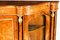 Antique Victorian Serpentine Burr Walnut Marquetry Credenza,1800s, Image 11