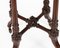 Antiker viktorianischer Beistelltisch aus Nusswurzelholz mit Intarsien, 1800er 9