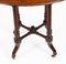 Tavolino antico vittoriano in radica di noce intarsiato, inizio XIX secolo, Immagine 8