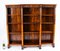 Antique Victorian Open Breakfront Bookcase, 1800s 16