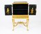 Antique Chinoiserie Lacquer Cabinet on Giltwood Stand, Early 1900s 10