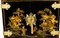 Antiker lackierter Chinoiserie Schrank auf vergoldetem Holzständer, frühes 20. Jh 3