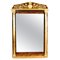 Antique French Burr Walnut Parcel Gilt Mirror, 1800s 1