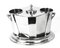 20th Century Art Deco Style Silver Plated Wine Cooler or Ice Bucket 10