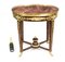 Vintage Empire Revival Occasional Table with Marble Top, 1900s 15