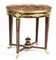 Vintage Empire Revival Occasional Table with Marble Top, 1900s, Image 16