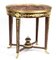 Vintage Empire Revival Occasional Table with Marble Top, 1900s 1