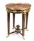 Vintage Empire Revival Occasional Table with Marble Top, 1900s 14