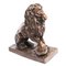 Large Late 20th Century Cast Bronze Medici Lions, Set of 2 9