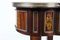 20th Century French Louis Revival Marquetry Kidney Writing Side Table 7