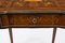 20th Century French Louis Revival Marquetry Kidney Writing Side Table 5