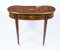 20th Century French Louis Revival Marquetry Kidney Writing Side Table, Image 15
