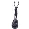 Large 20th Century Bronze Stag Statuettes in Style of Moigniez, Set of 2, Image 5