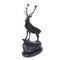 Large 20th Century Bronze Stag Statuettes in Style of Moigniez, Set of 2 8