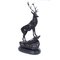 Large 20th Century Bronze Stag Statuettes in Style of Moigniez, Set of 2 2