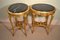 Vintage Louis Revival Gil2od Marble Top Occasional Tables, 1900s, Set of 2 8