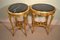 Vintage Louis Revival Gil2od Marble Top Occasional Tables, 1900s, Set of 2, Image 8