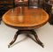 Antique Regency Revival Dining Table & Chairs, Set of 13, Image 15