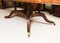 Antique Regency Revival Dining Table & Chairs, Set of 13, Image 16