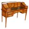 Antique 19th Century Satinwood Carlton House Writing Desk from Druce & Co 1