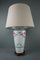 Painted White Ceramic Table Lamp, Image 1