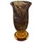 Modernist Brown Murano Glass Vase by Giovanni Cenedese, 1980s 1
