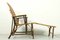 Chaise longue vintage in vimini, anni '20, Immagine 2