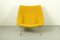 Fauteuil Oyster Vintage en Tissu Jaune par Pierre Paulin pour Artifort 2