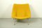 Vintage Oyster Lounge Chair in Yellow Boucle Fabric by Pierre Paulin for Artifort, Image 2