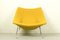 Fauteuil Oyster Vintage en Tissu Jaune par Pierre Paulin pour Artifort 10