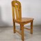 Brutalist Pine Dining Chairs, Set of 4, Image 8