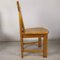 Brutalist Pine Dining Chairs, Set of 4 5