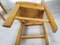 Brutalist Pine Dining Chairs, Set of 4 18